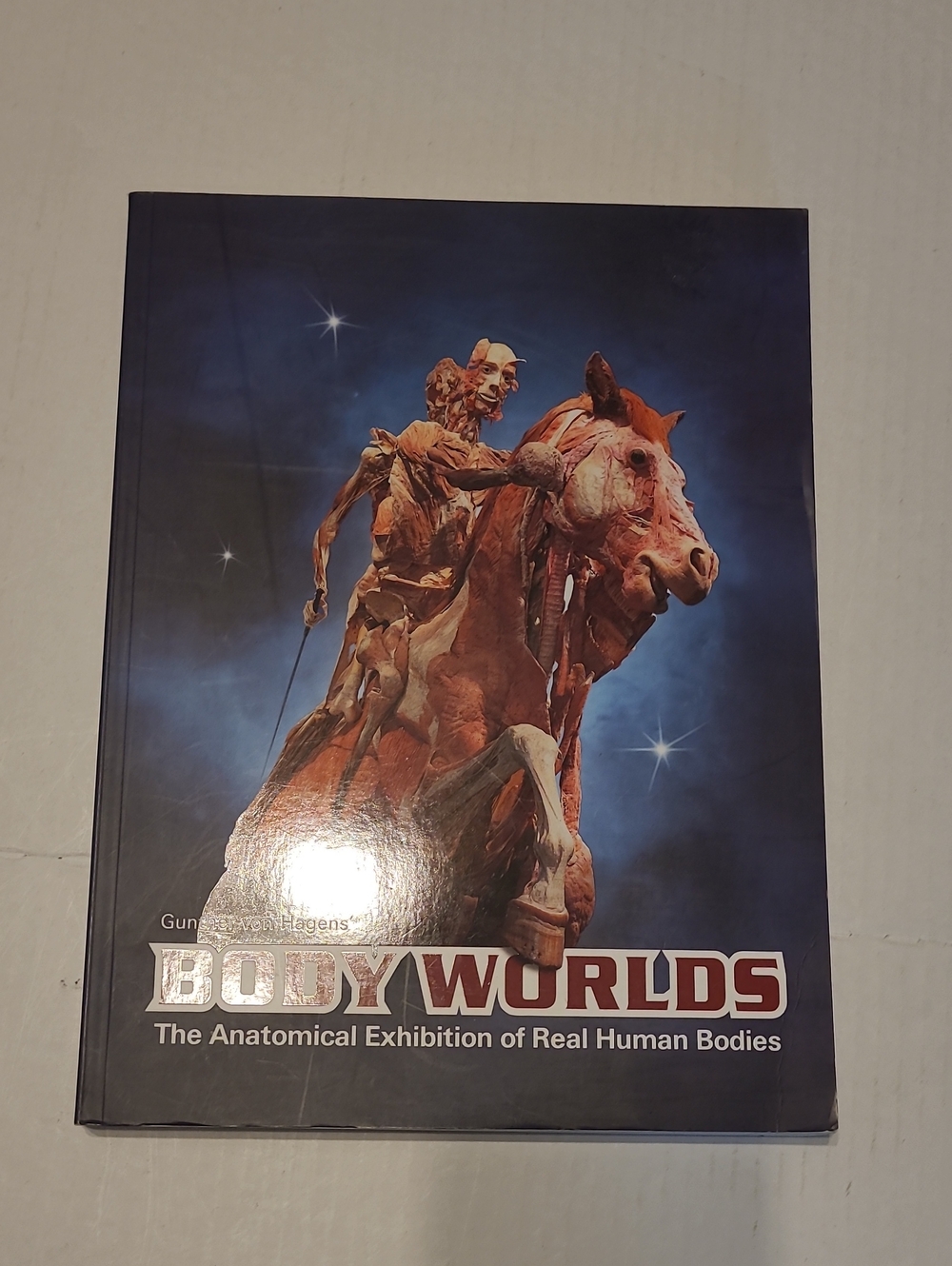 BODY WORLDS Hardcover Exhibit Book - Blue Cover